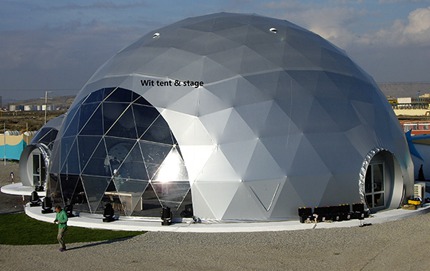 diameter 20m dome tent